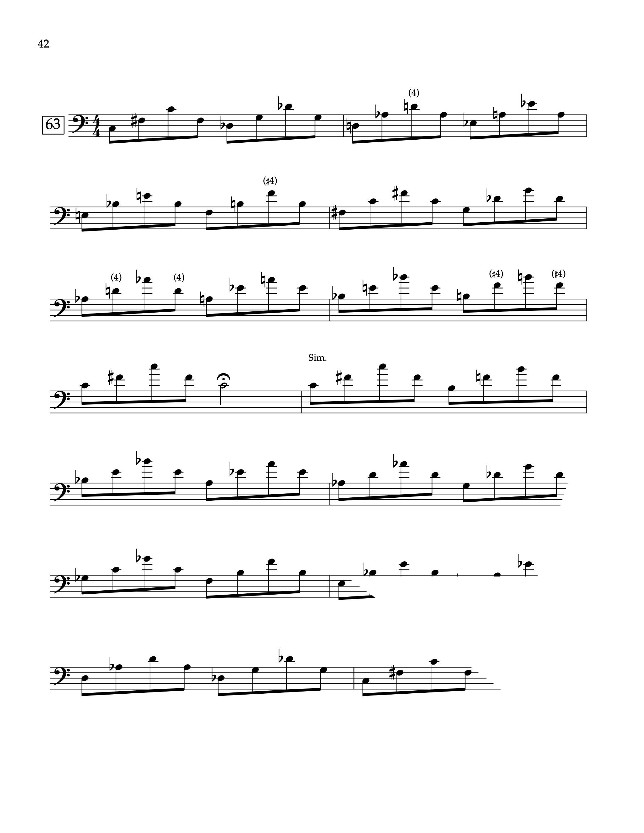 Flow Studies for Tenor Trombone