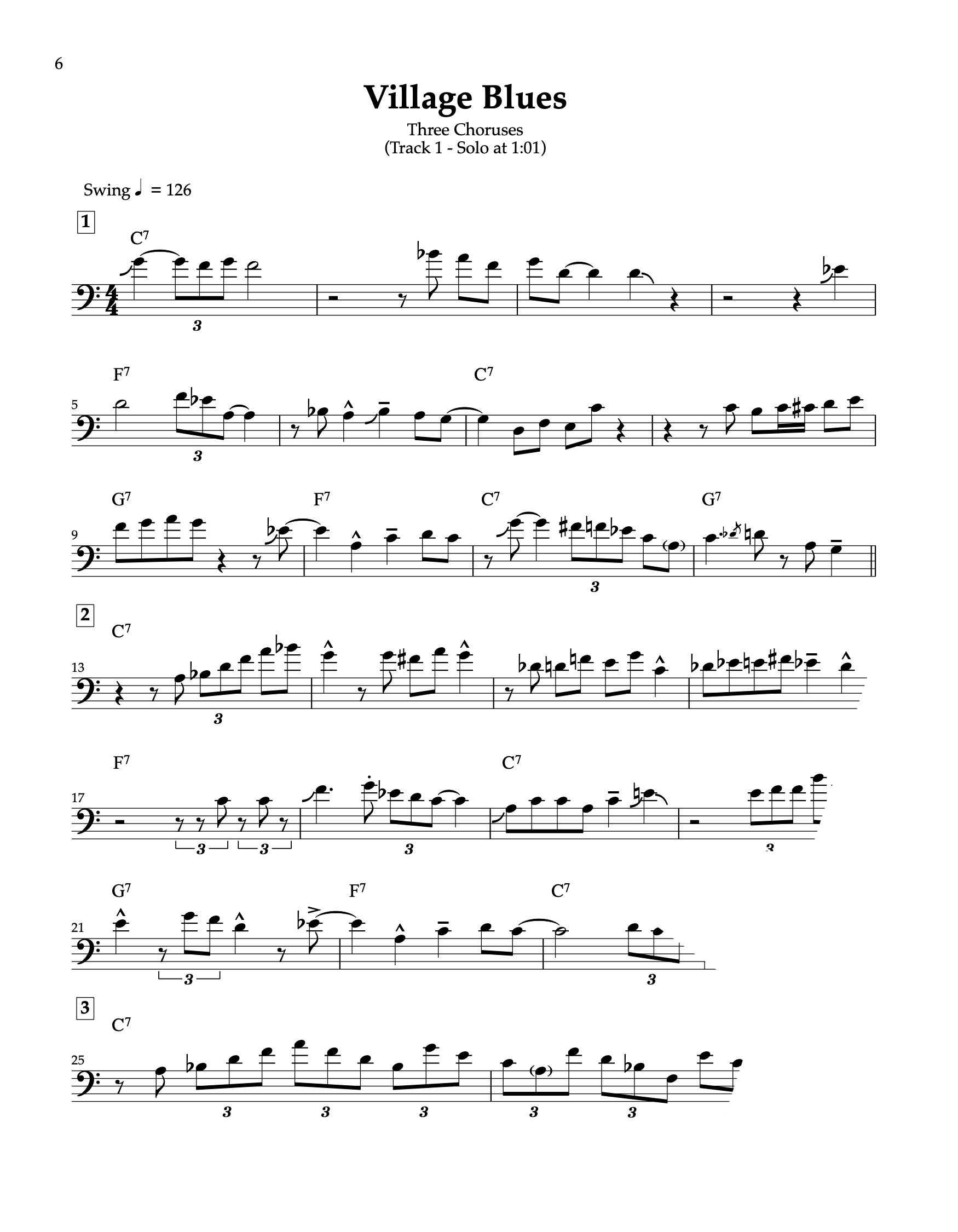 Gettin’ It Done: Steve Davis’ Improvised Trombone Solos